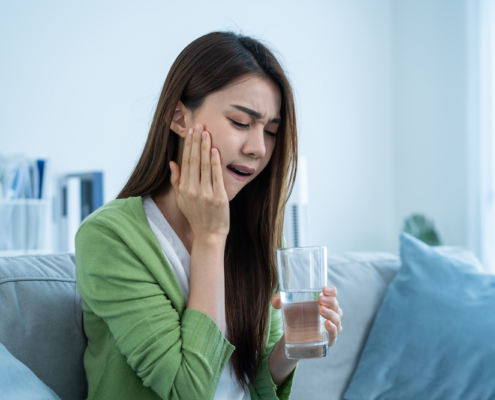 Cuidado de los dientes sensibles en invierno