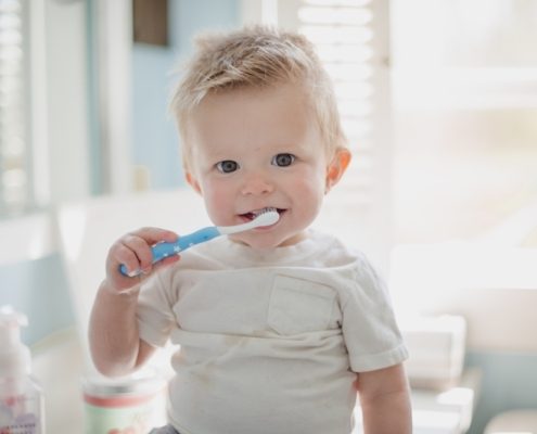 caries en los dientes de leche